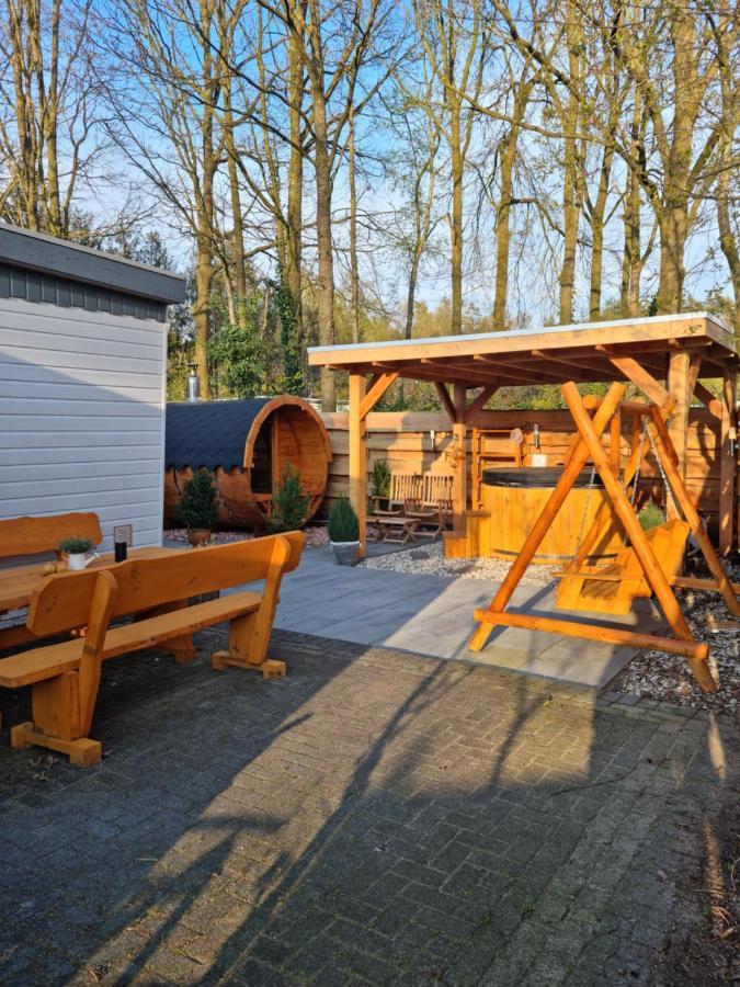 Chalet Harmony Prive Wellness Putten Exteriér fotografie